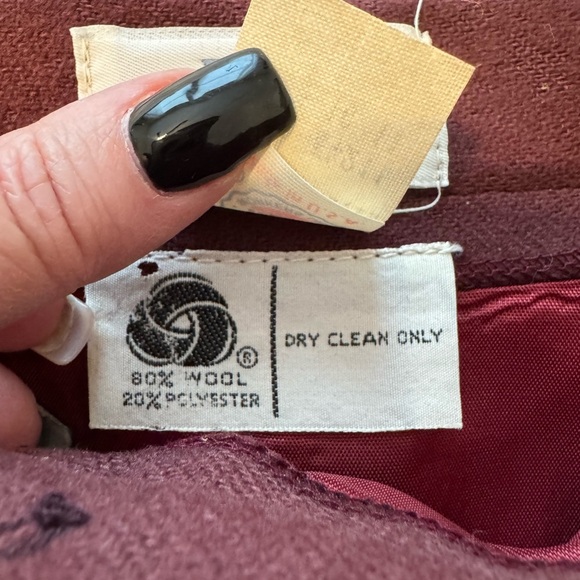 NWT Vintage JH Collectables Wool Blend Skirt Size 10 - Picture 6 of 7